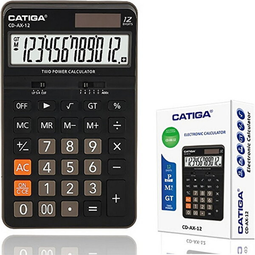 Catiga Cd-Ax-12 12 Hane Hesap Makinesi Hesap Makinesi Fiyatı