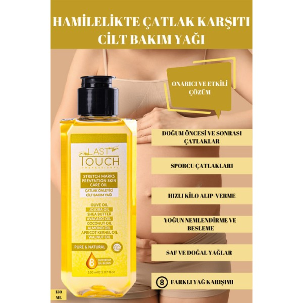 Çatlak Önleyici Cilt Bakım Yağı 150 ml Hamilelik ve Emzirme Fiyatı