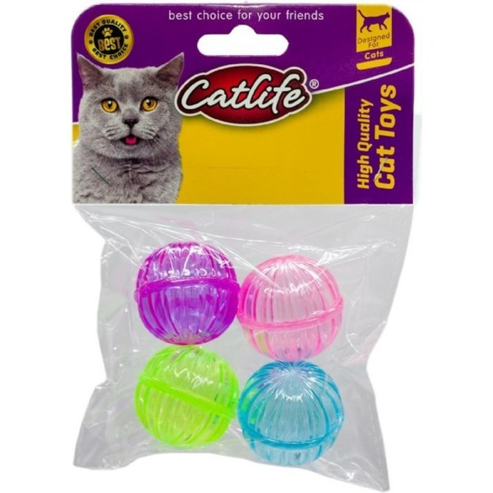 Catlife 202469-CATLIFE Zilli Kedi Oyuncağı 4'lü Paket Evcil Hayvan Ürünleri Fiyatı