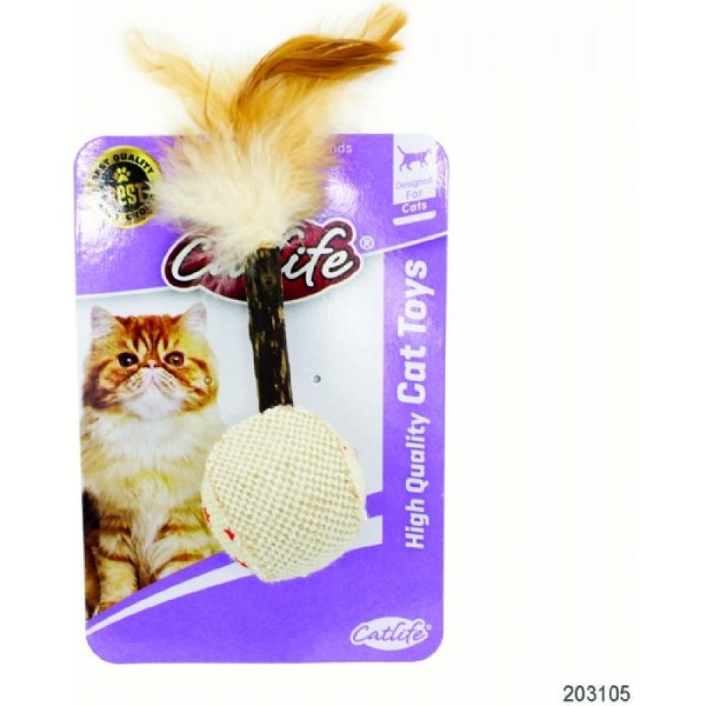 Catlife 203105-CATLIFE Tüylü Hacıyatmaz Kedi Oyuncağı Evcil Hayvan Ürünleri Fiyatı