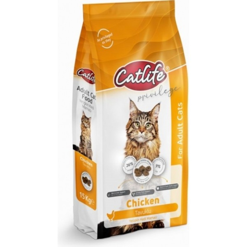 Catlife CLFD02-CATLIFE Tavuklu Yetişkin Kedi Maması 15 kg Evcil Hayvan Ürünleri Fiyatı