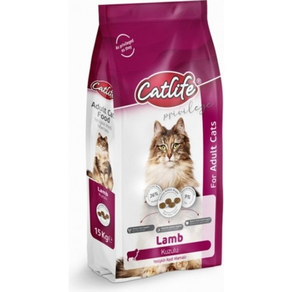 Catlife CLFD05-CATLIFE Kuzu Etli Yetişkin Kedi Maması 15 kg Evcil Hayvan Ürünleri Fiyatı