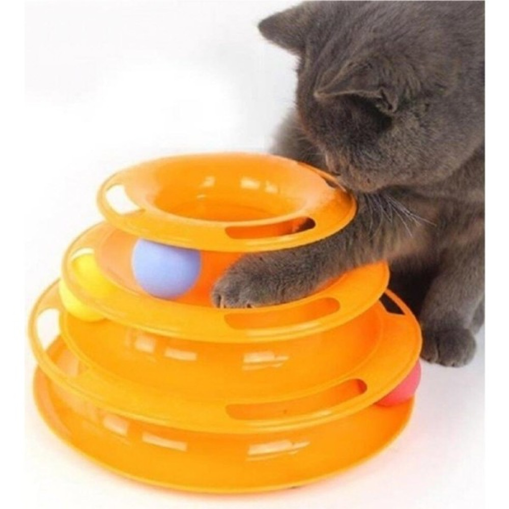 Catlife Üç Katlı Dönen Kedi Oyuncağı Evcil Hayvan Ürünleri Fiyatı