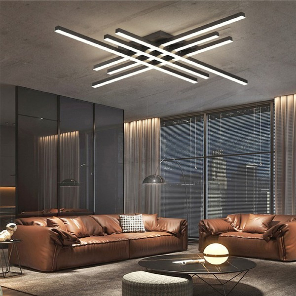 Catluz 3 IŞIK RENGİ ANTRASİT #3 LED Tavan Lambası,avize,modern Aydınlatma,dekoratif Işık - Antrasit Avize Fiyatı
