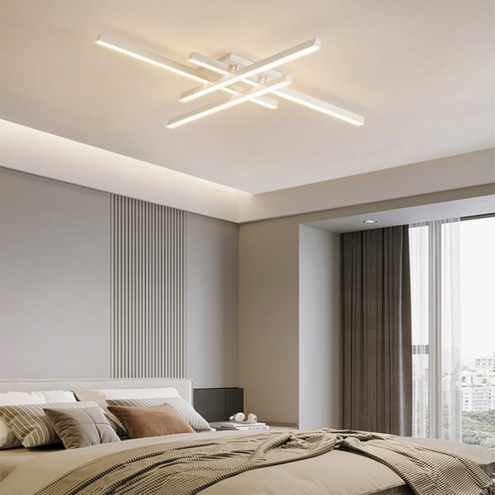 Catluz Beyaz 3 Işık Rengi #2 LED Tavan Lambası,avize,modern Aydınlatma,dekoratif Işık Avize Fiyatı
