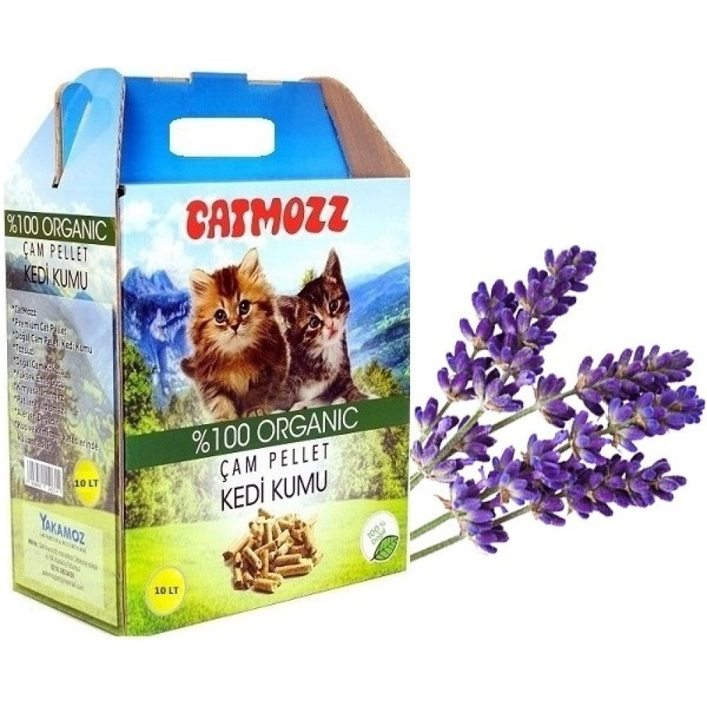CatMozz Lavender Doğal Organik Çam Peleti Kedi Kumu Lavanta Kokulu 10 Lt Evcil Hayvan Ürünleri Fiyatı