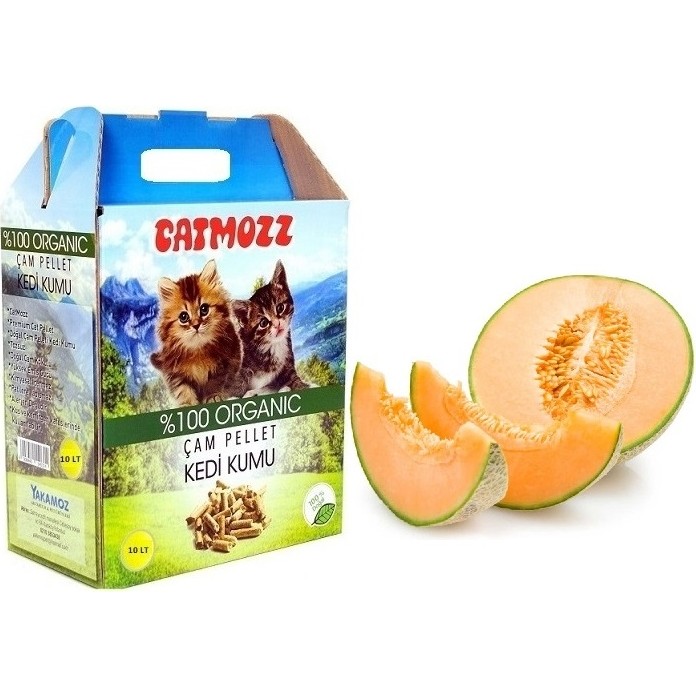 Catmozz Melon Doğal Organik Çam Peleti Kedi Kumu Kavun Kokulu 10 Lt Evcil Hayvan Ürünleri Fiyatı