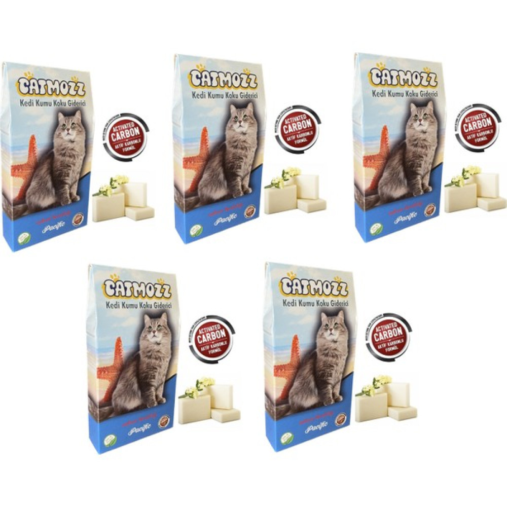 Catmozz Pacific Aktif Karbon Kedi Kumu Sabunlu Koku Giderici 30 gr 5 Adet Evcil Hayvan Ürünleri Fiyatı