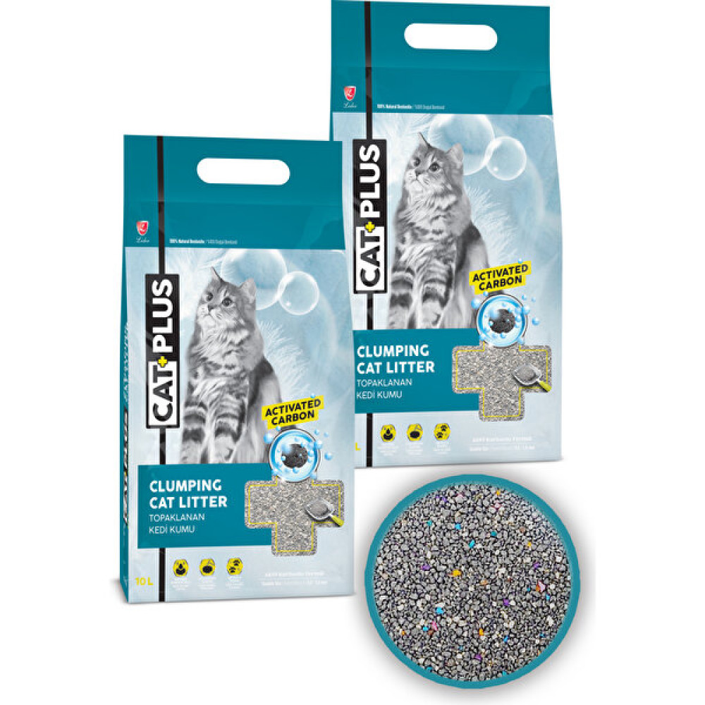 Catplus Aktif Karbon Kedi Kumu 10 Lt x 2 Adet Evcil Hayvan Ürünleri Fiyatı