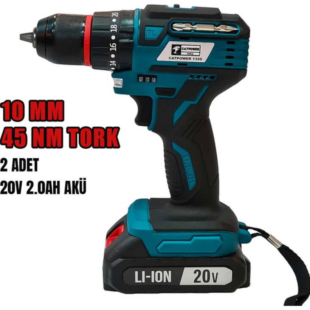 CATPOWER 1320 Akülü Darbeli Vidalama Kömürsüz Oto Boyaları Fiyatı