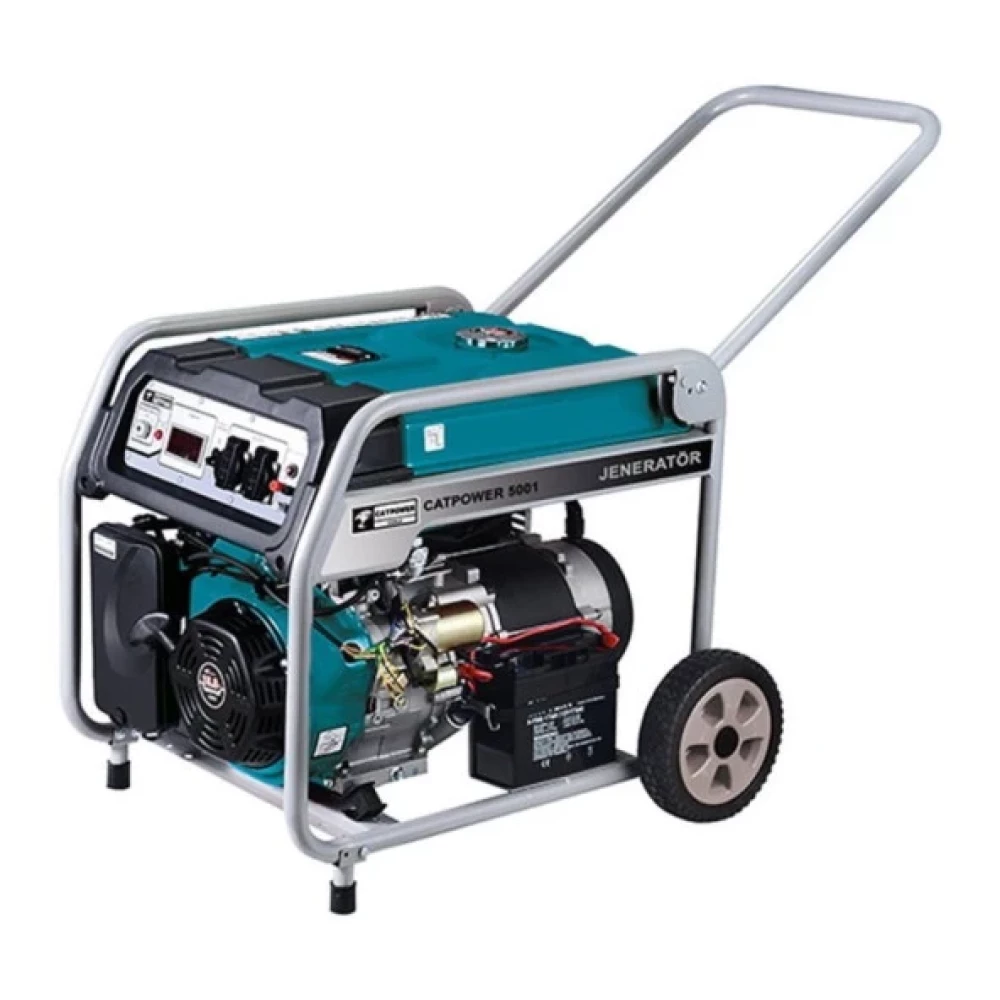 Catpower 5001 5.5 Kwa Benzinli Marsli Jenerator Jeneratörler Fiyatı