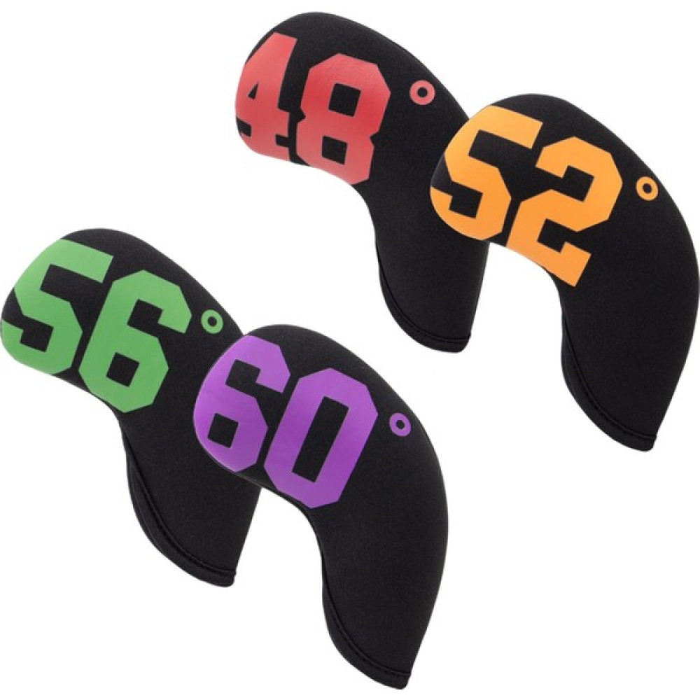 Catrne 4 Parça Golf Demir Headcover Kaymaz Anti-Scratch Wrap Kolay Kimlik Siyah (Yurt Dışından) Oto Boyaları Fiyatı
