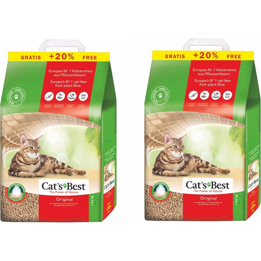 Cat's Best Original Kedi Kumu 10 + 2 Lt x 2 Adet Evcil Hayvan Ürünleri Fiyatı