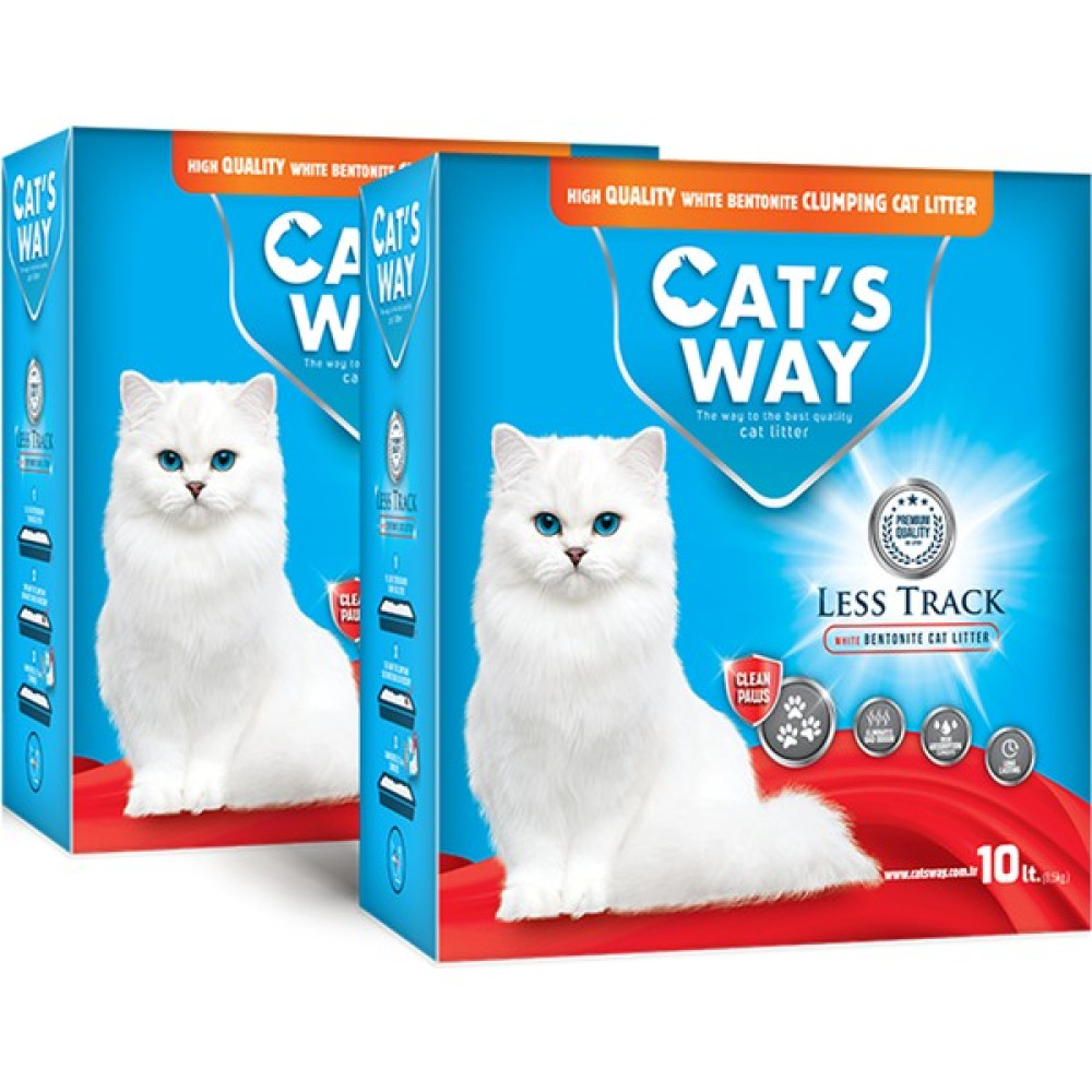 Cat's Way Patiye Yapışmayan Kedi Kumu (10L. x 2Adet) Evcil Hayvan Ürünleri Fiyatı