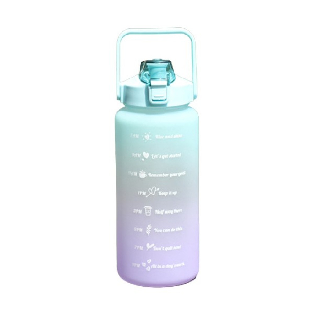 Catteo Saplı Taşınabilir Su Şişesi 2000 ml. (Yurt Dışından) - Mavi - Mor Oto Boyaları Fiyatı