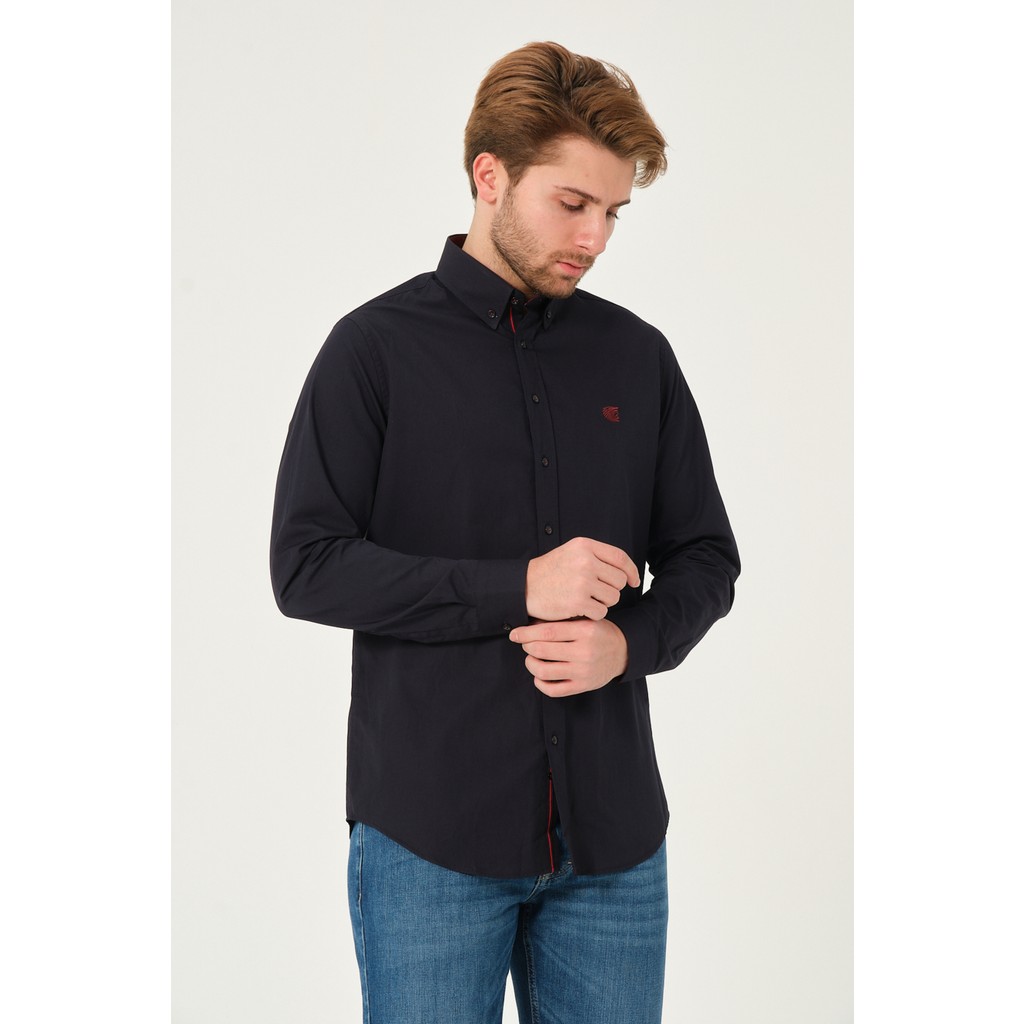 Catto Peak Regularfit Poplin Likralı Şeritli Gömlek Giyim & İç Giyim Fiyatı