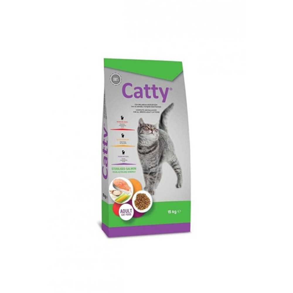Catty Cat Kisirlastirilmis Somonlu 15 Kg Kedi Mamasi Evcil Hayvan Ürünleri Fiyatı
