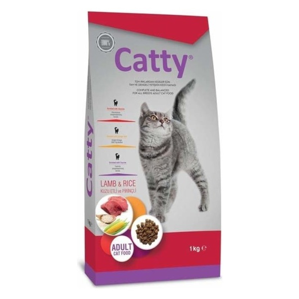 Catty Kuzu Etli Yetişkin Kedi Maması 1 kg Evcil Hayvan Ürünleri Fiyatı