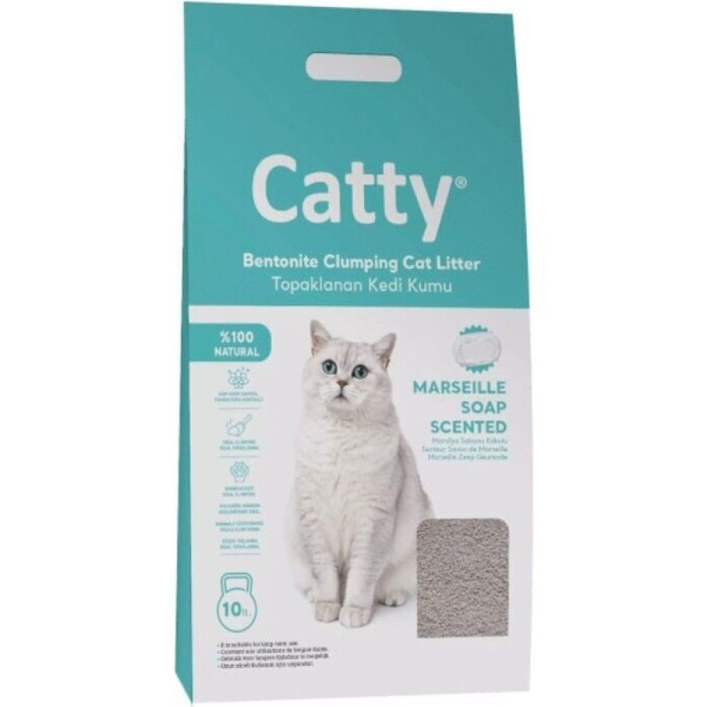 Catty Marsilya Sabun Kokulu Bentonit Kedi Kumu Evcil Hayvan Ürünleri Fiyatı