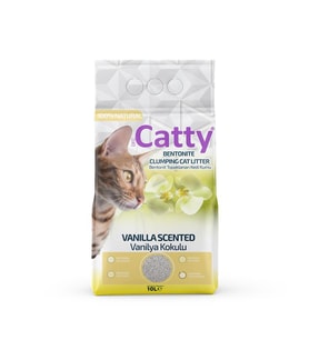 Catty Vanilya Kokulu Bentonit Kedi Kumu 10 Lt - Mükemmel Topaklaşma ve Koku Kontrolü Evcil Hayvan Ürünleri Fiyatı