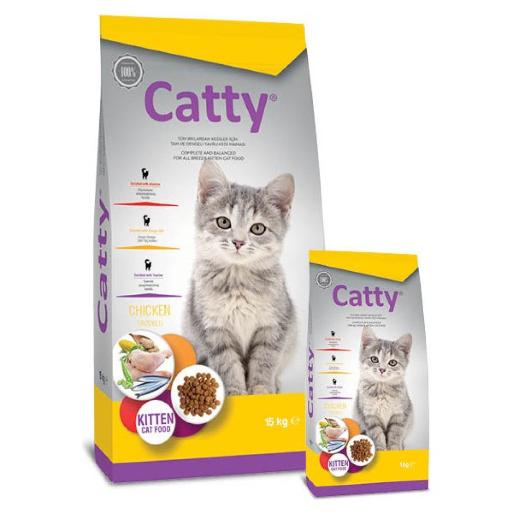 Catty Yavru Kedi Maması Tavuklu 1 kg Evcil Hayvan Ürünleri Fiyatı