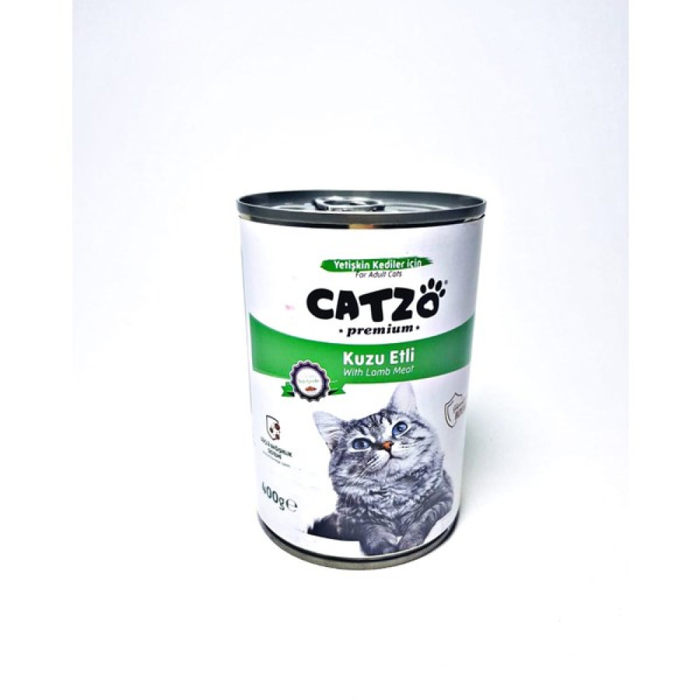 Catzo Kedi Yaş Mama Kuzu Eti Konserve 400 G Evcil Hayvan Ürünleri Fiyatı