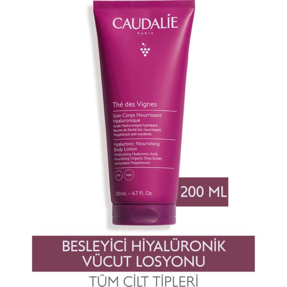 Caudalie Thé Des Vignes Besleyici Hiyalüronik Vücut Losyonu 200 ml Nemlendiriciler Fiyatı