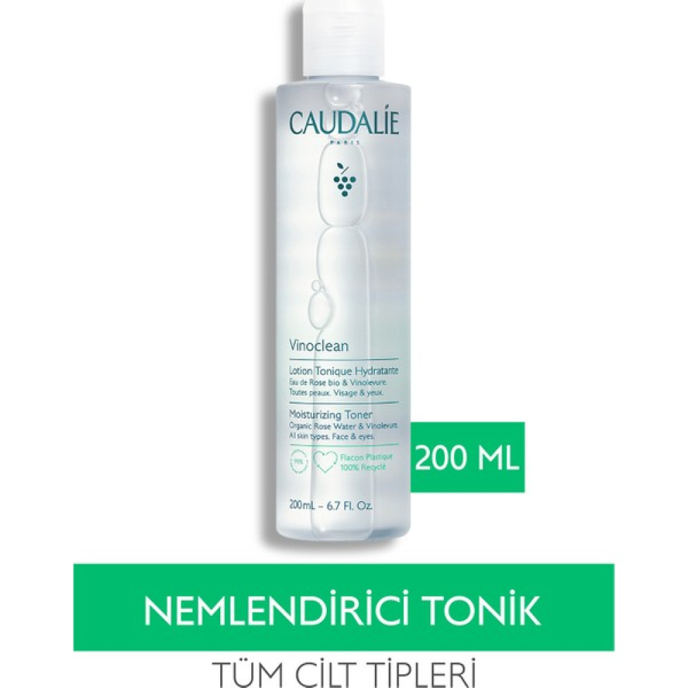 Caudalie Vinoclean Nemlendirici Tonik 200 ml Cilt Temizleme ve Peeling Fiyatı