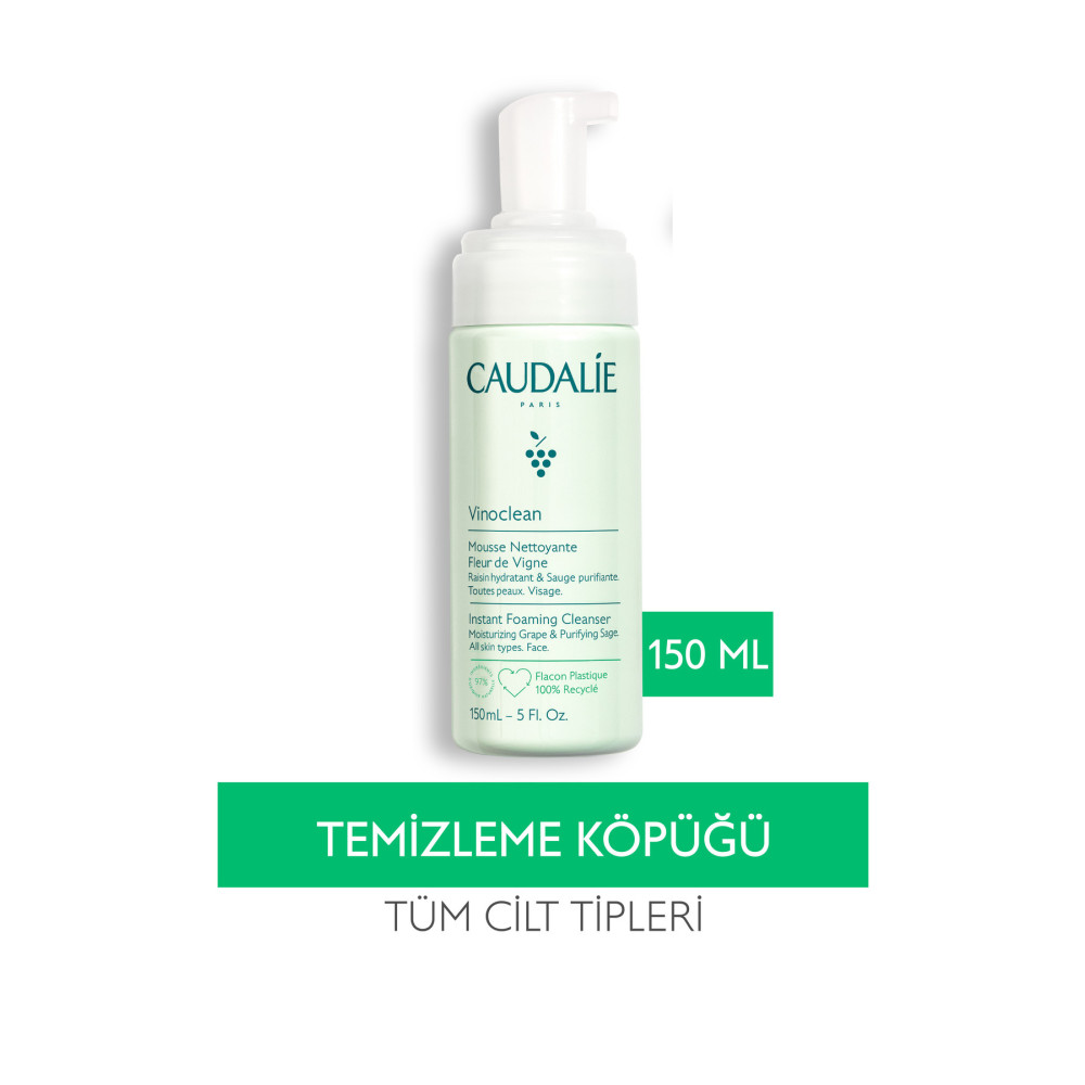 Caudalie Vinoclean Temizleme Köpuğü 150 ml Cilt Temizleme ve Peeling Fiyatı