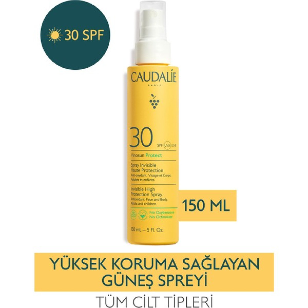 Caudalie Vinosun Yüksek Koruma Sağlayan Güneş Spreyi SPF30 150 ml Güneş Kremleri ve Losyonları Fiyatı