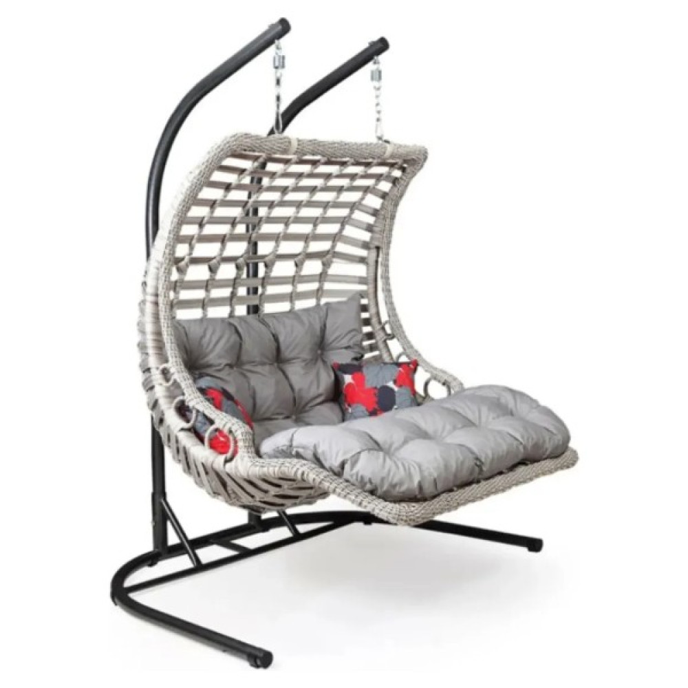 Çavdar Group Rest Double Rattan Ikili Salıncak Iki Kişilik Bahçe Balkon Teras Salıncağı Restdoublesalıncak - Beyaz Bahçe Salıncağı Fiyatı