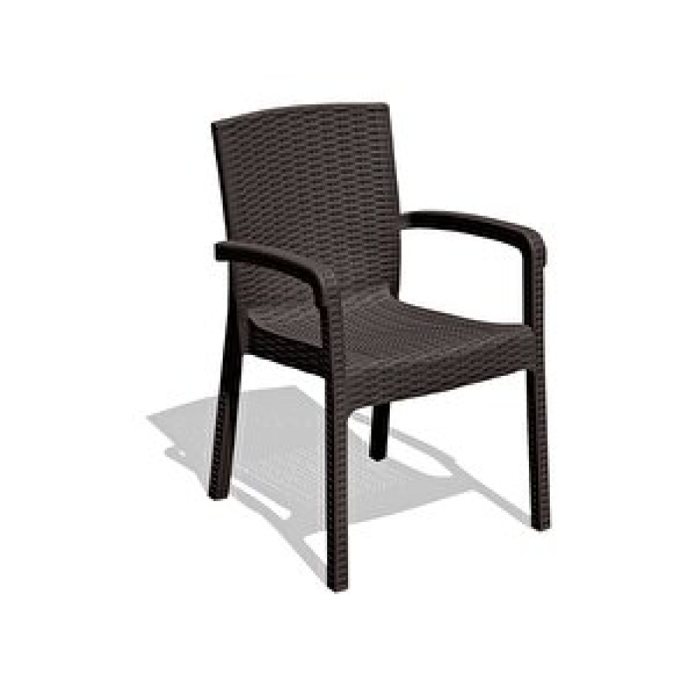 Çavdar Group Trend Lüx Rattan Desen Bahçe Koltuğu Balkon Bahçe Teras Sandalye Kahverengi 1 Adet 8016 Kahve Bahçe Sandalyesi Fiyatı