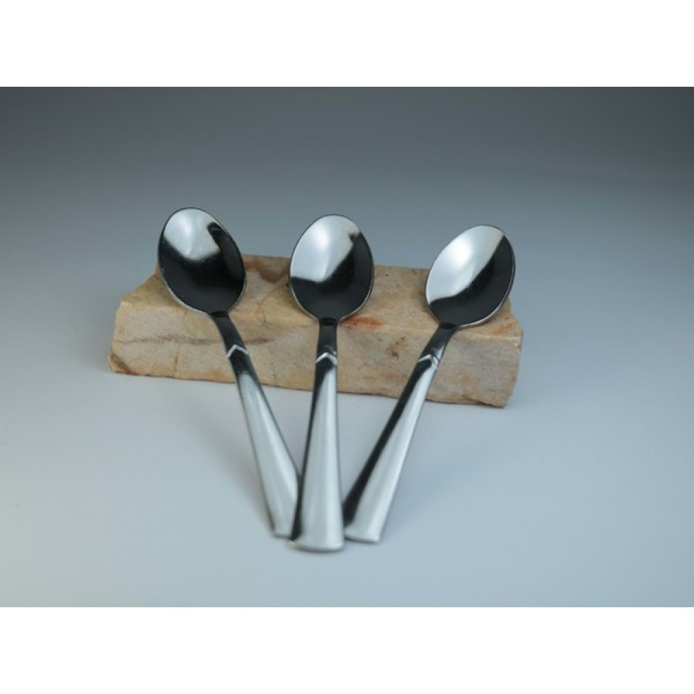 Çay Kaşığı Paslanmaz Çelik Duman Kaşık Sarı Kutu 12 Li Paket - Gümüş Çatal / Kaşık / Bıçak Takımları Fiyatı