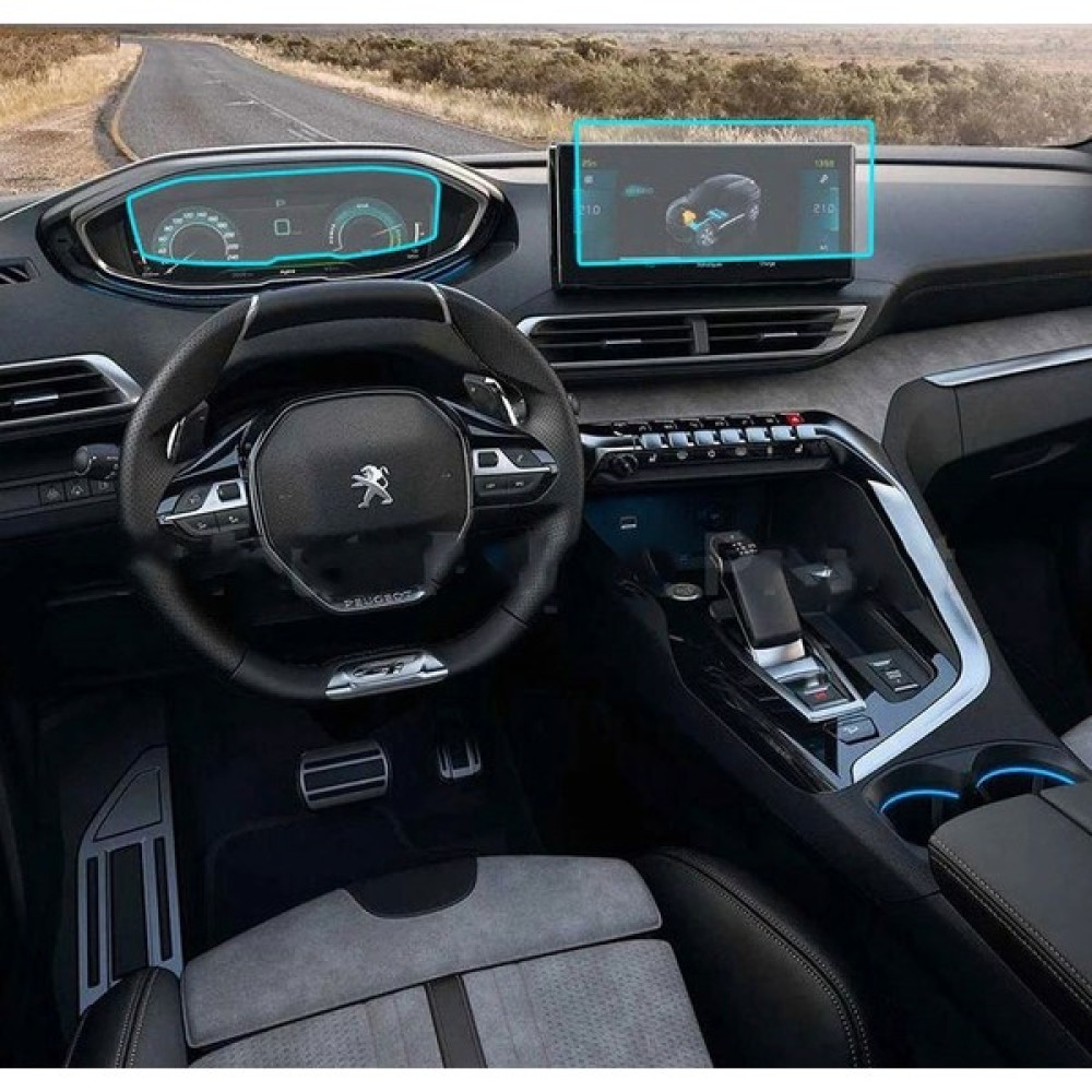 Cayka Peugeot 5008 2021 2022 2023 Gösterge ve Navigasyon Nano Ekran Koruyucu Oto Teypleri Fiyatı
