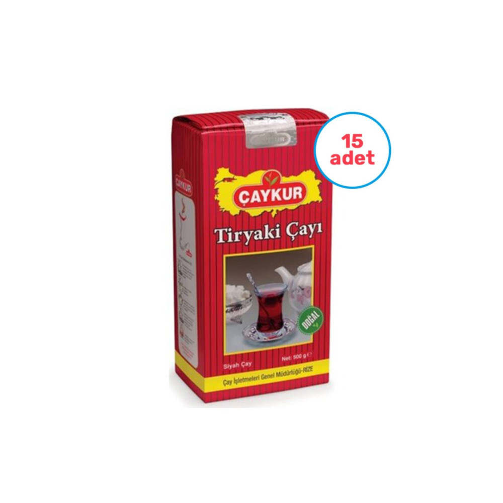 Çaykur 15 Adet Tiryaki Çayı 500 Gr Çay Fiyatı