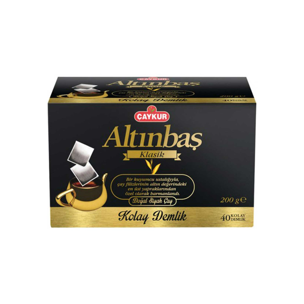 Çaykur Altınbaş Klasik Kolay Demlik Çay 200 gr 40 Poşet