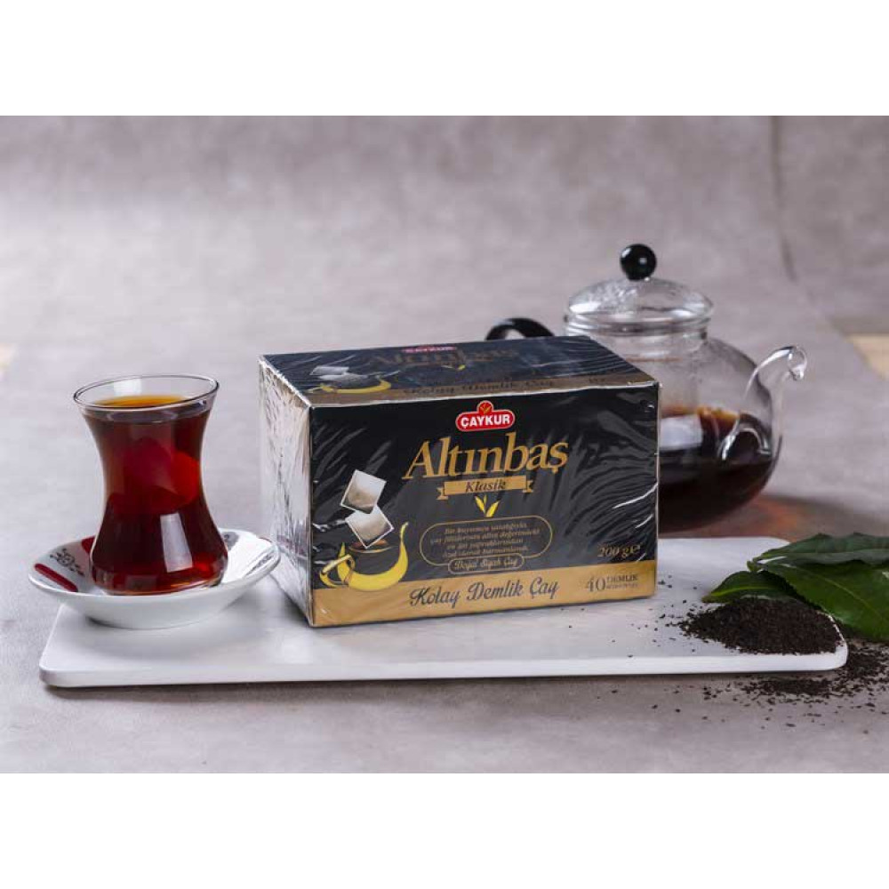 Çaykur Altınbaş Klasik Kolay Demlik Çay 200 gr 40 Poşet