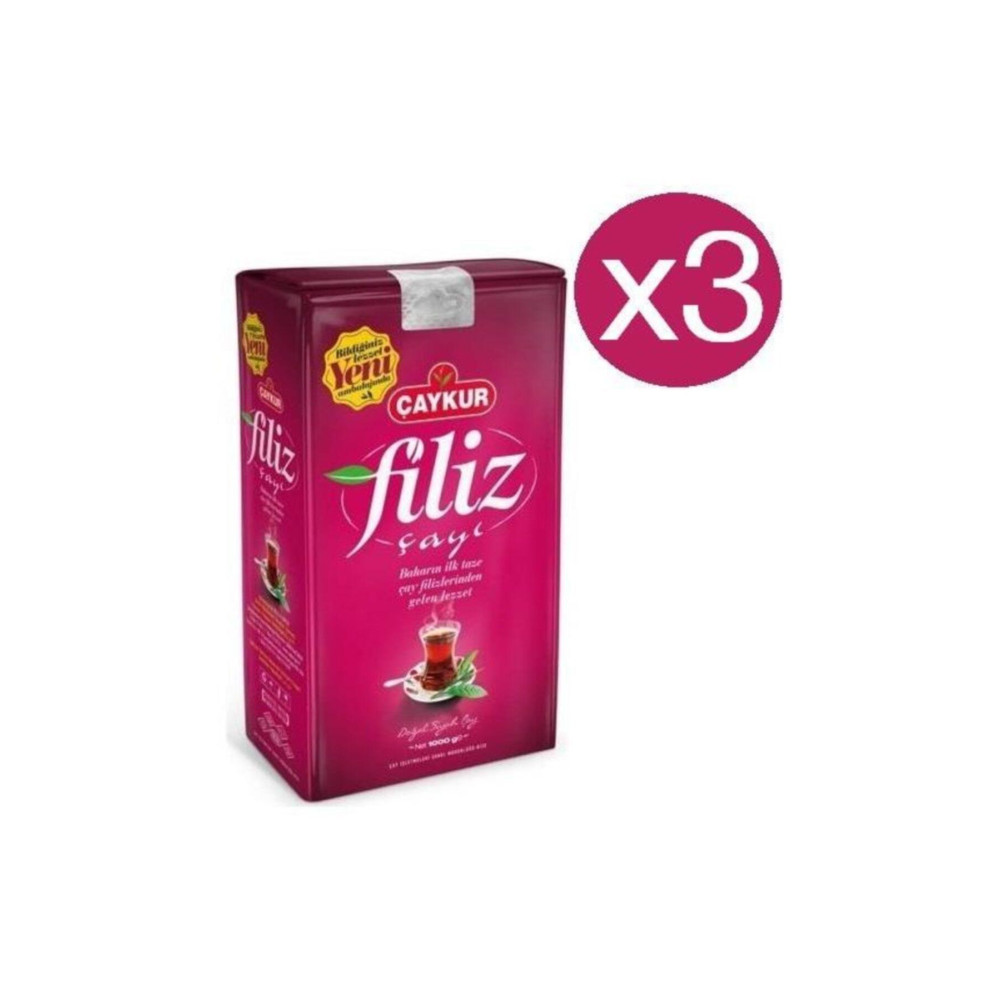 Çaykur Filiz 1 Kg 3 Adet Çay Fiyatı