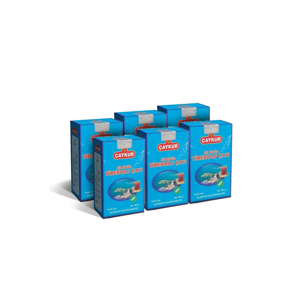 Çaykur Tirebolu 42 Nolu Çay 500 gr 6 Adet Çay Fiyatı
