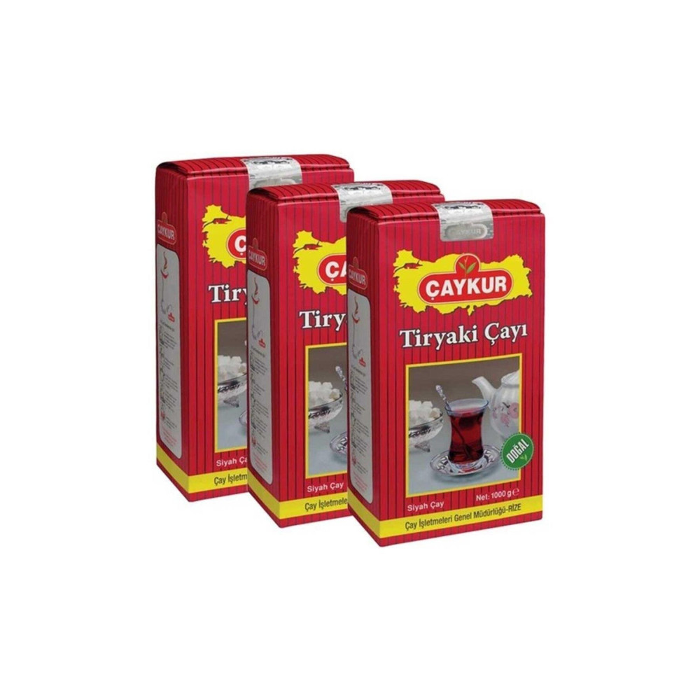 Çaykur Tiryaki Çay 1 Kg - 3 Adet Çay Fiyatı