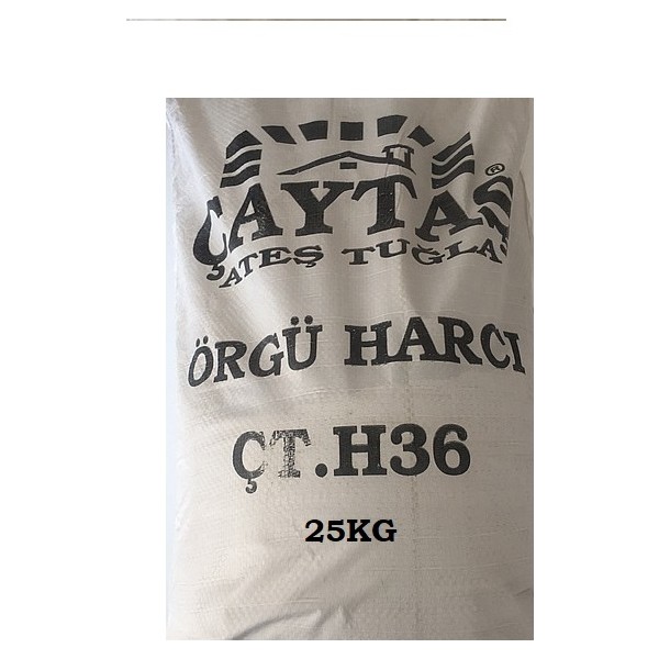 Çaytaş Ateş Tuğlası Şamot Harcı 25 kg Diğer Fiyatı