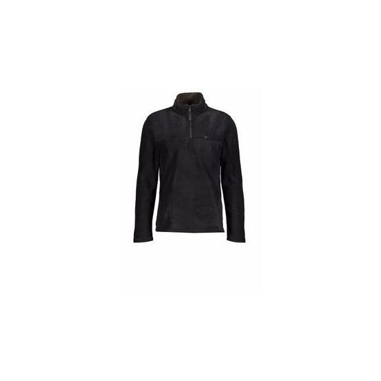 Cazador 21kceeo05032 Erkek Siyah Polar Sweatshirt