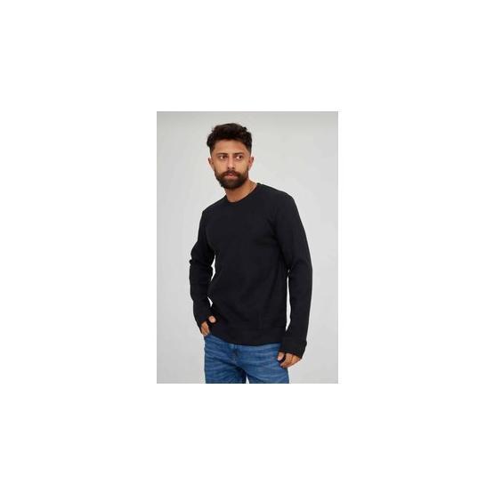 Cazador 21KCEEO05620 Erkek Siyah Sweatshirt