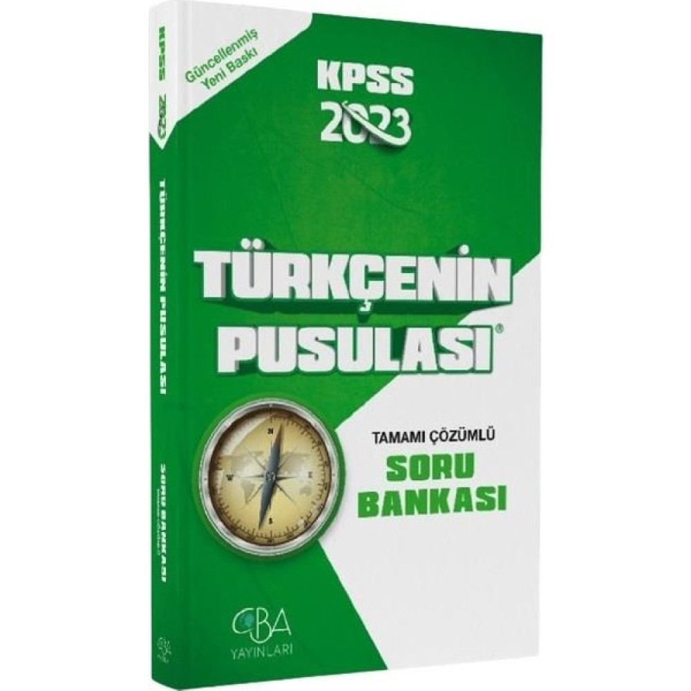 CBA 2023 Kpss Türkçenin Pusulası Soru Bankası Cba Yayınları KPSS Fiyatı