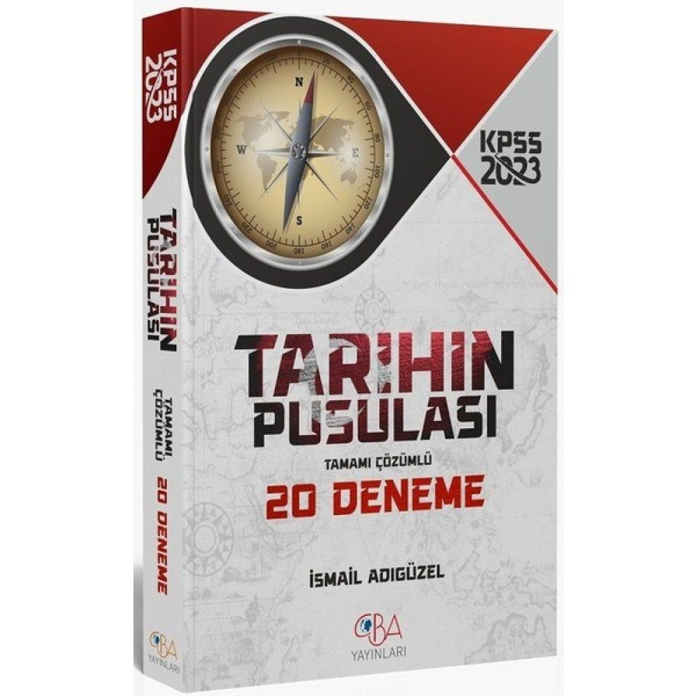 CBA Akademi 2023 Kpss Tarihin Pusulası 20 Deneme Cba Yayınları Ders Sınav Kitapları Fiyatı