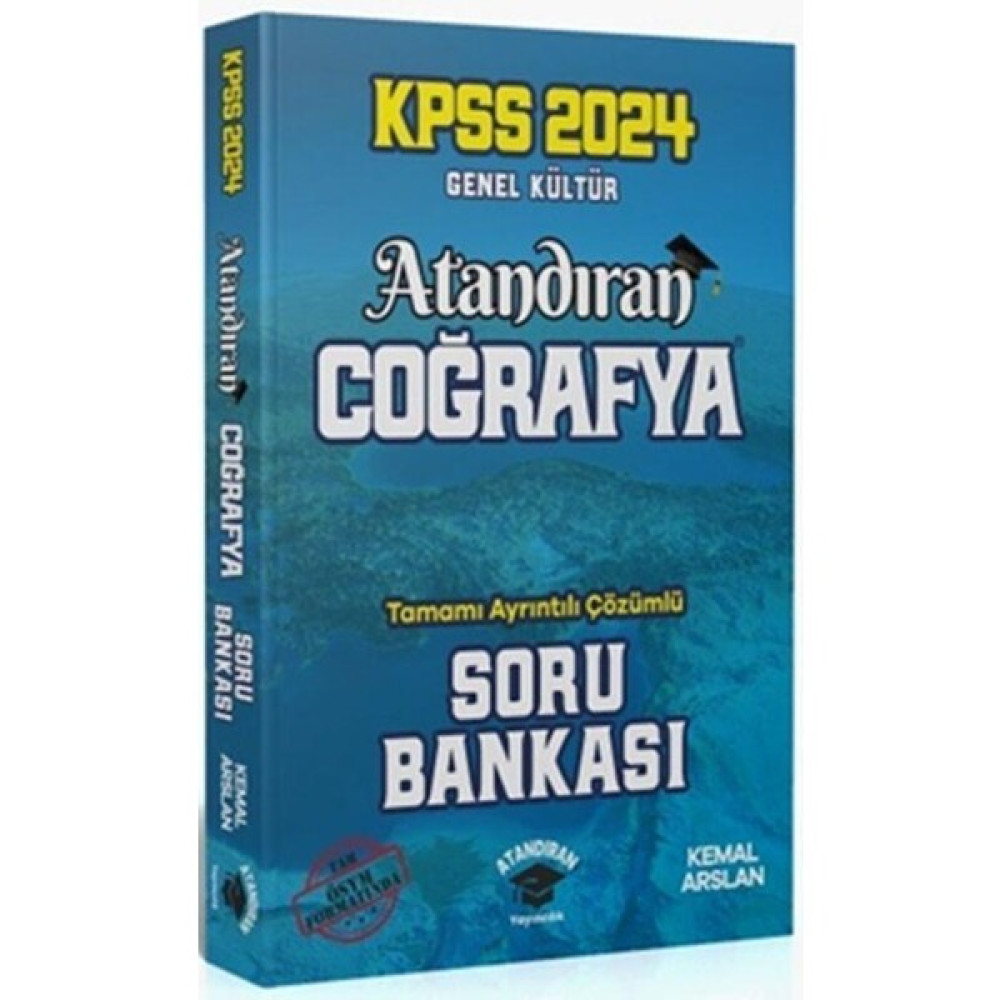 CBA Akademi 2024 KPSS Coğrafya Atandıran Soru Bankası KPSS Fiyatı