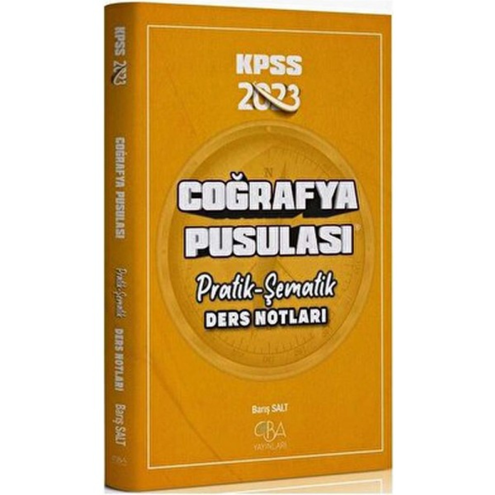 CBA Akademi CBA 2023 KPSS Coğrafya Pusulası Pratik Ders Notları Coğrafya Fiyatı