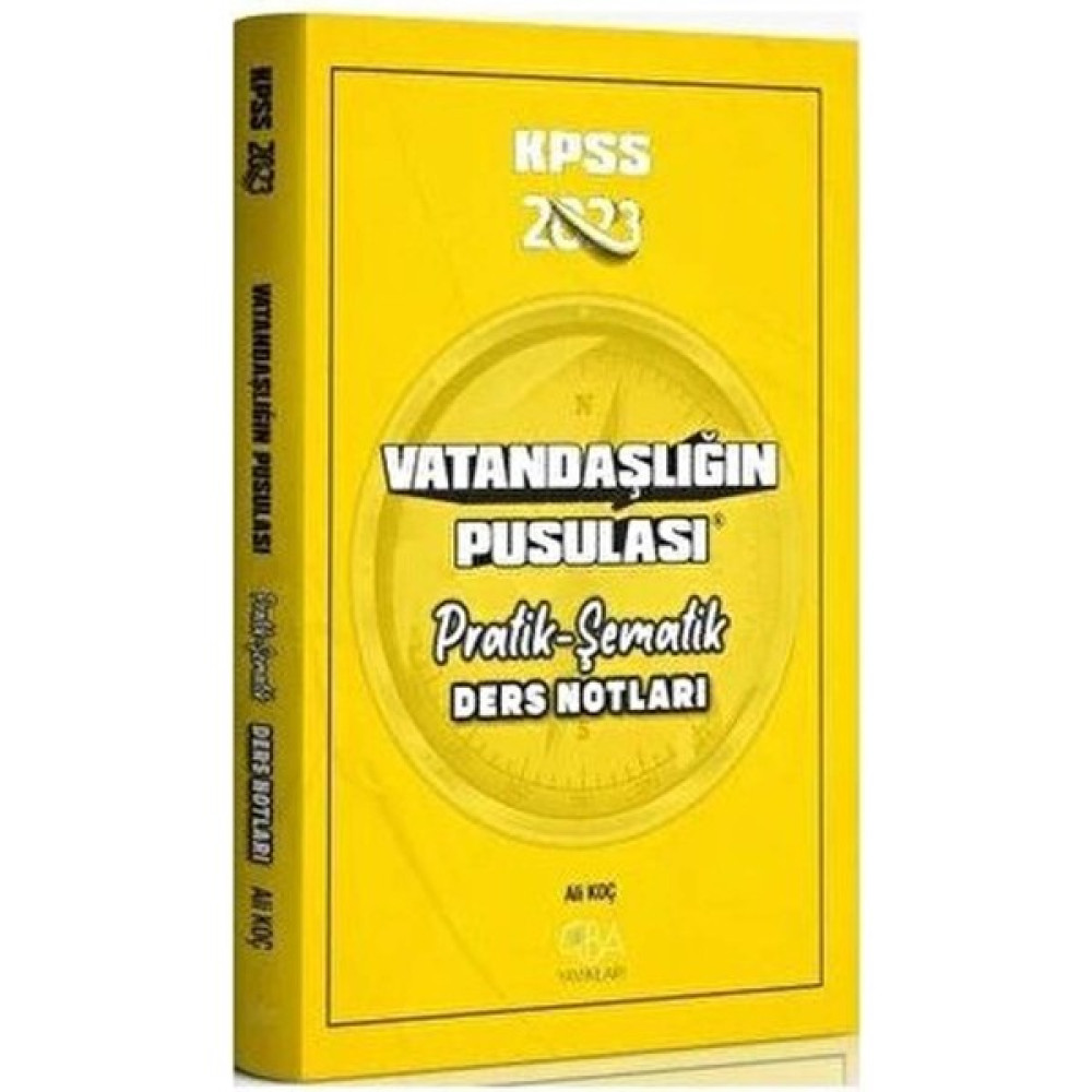 CBA Akademi CBA 2023 KPSS Vatandaşlığın Pusulası Pratik Ders Notları Ders Sınav Kitapları Fiyatı