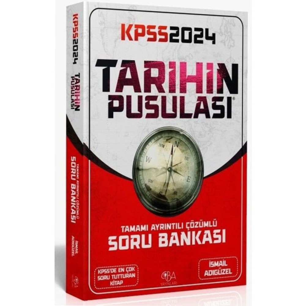 CBA Akademi Cba Yayınları 2024 KPSS Tarihin Pusulası Soru Bankası Çözümlü - Ismail Adıgüzel Cba Yayınları KPSS Fiyatı