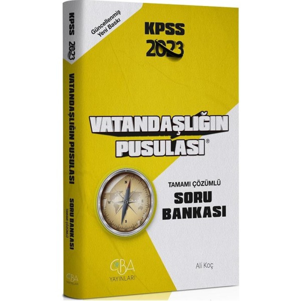 CBA Akademi KPSS 2023 Vatandaşlığın Pusulası Soru Bankası KPSS Fiyatı